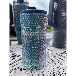 Brumate Skinny Can Koozie Rhinestones Ford Bronco Babe